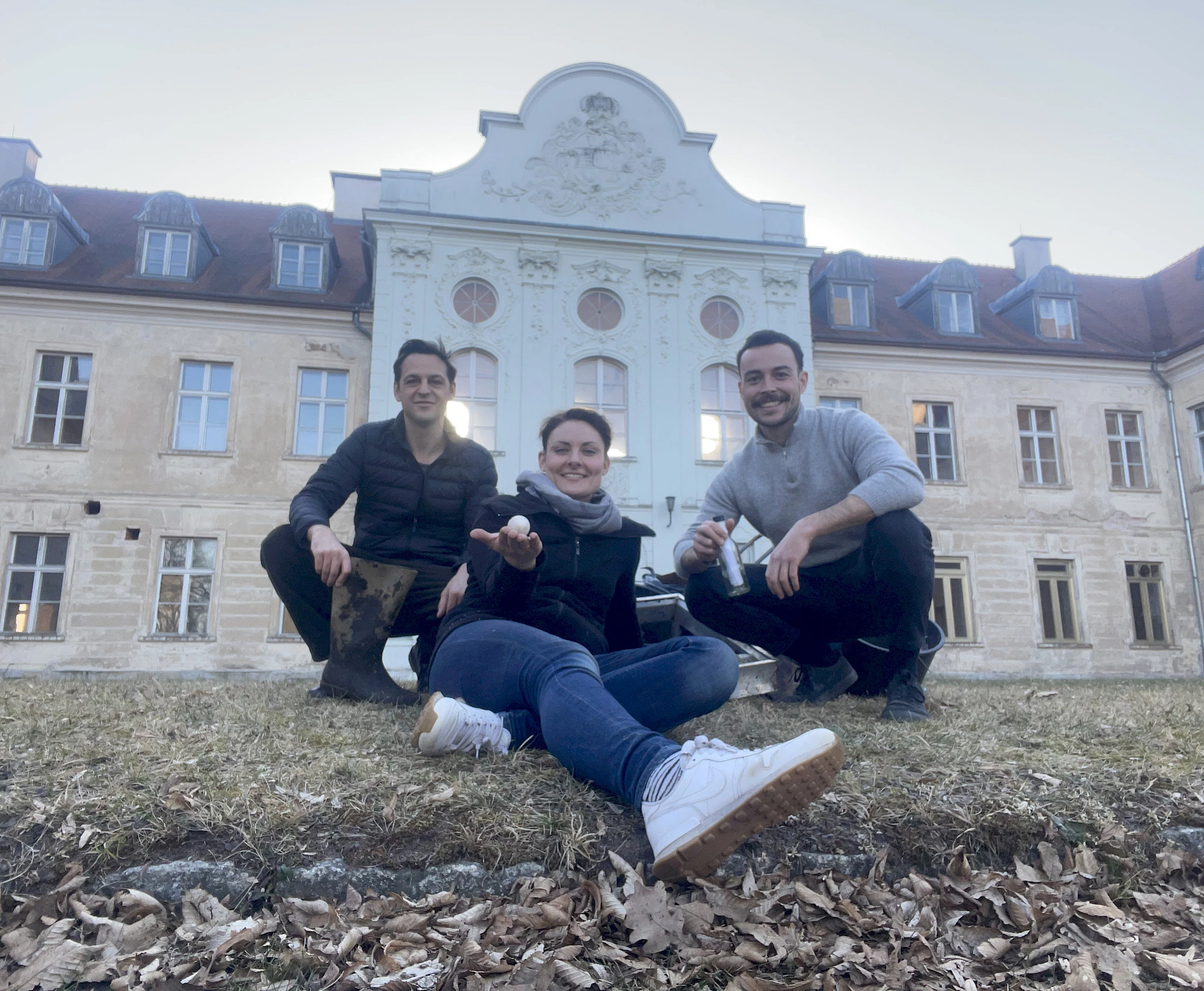 Fr&uuml;hjahrsputz am Schloss F&uuml;rstenberg/Havel