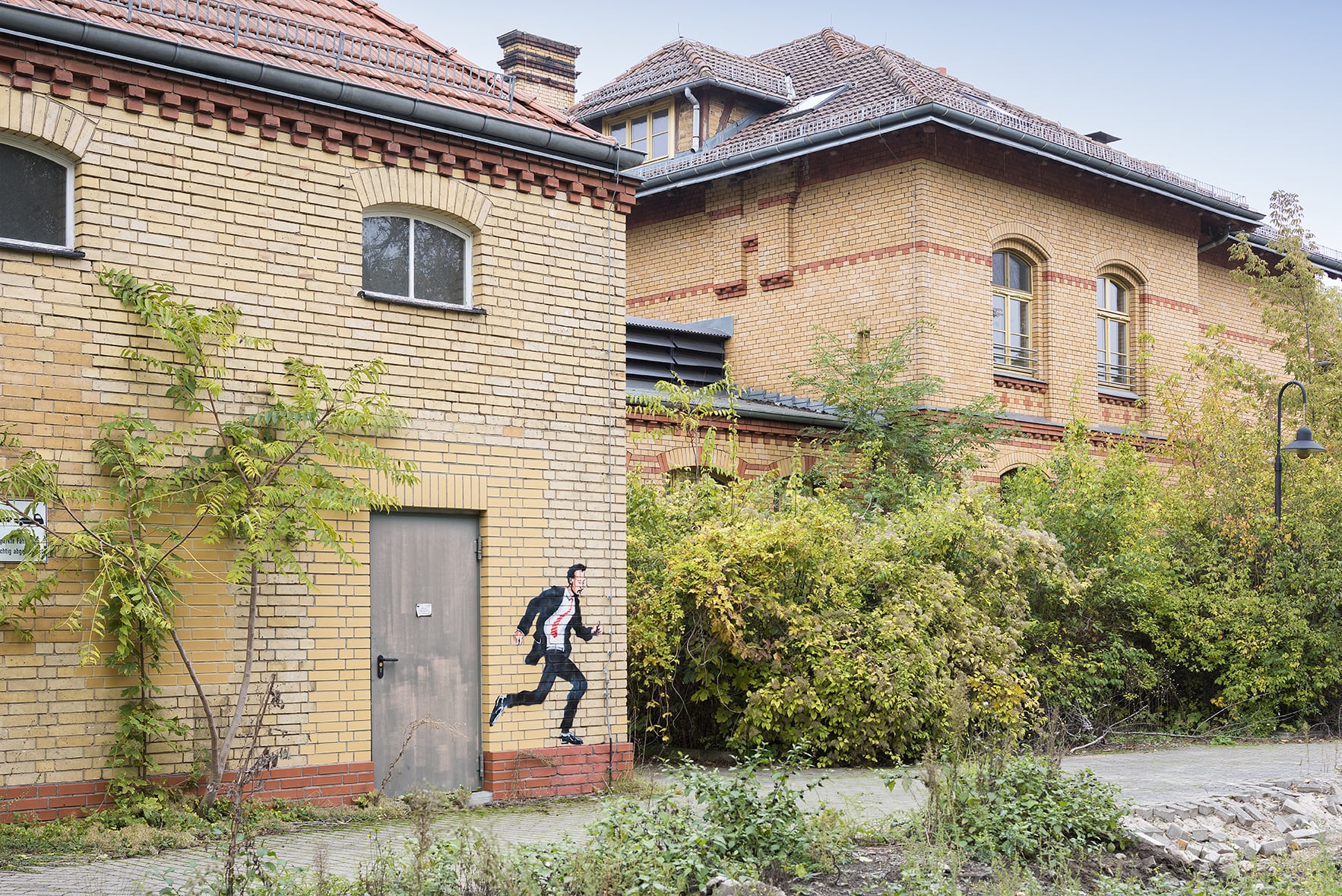 Schablonengraffiti im Lindenhof&reg;