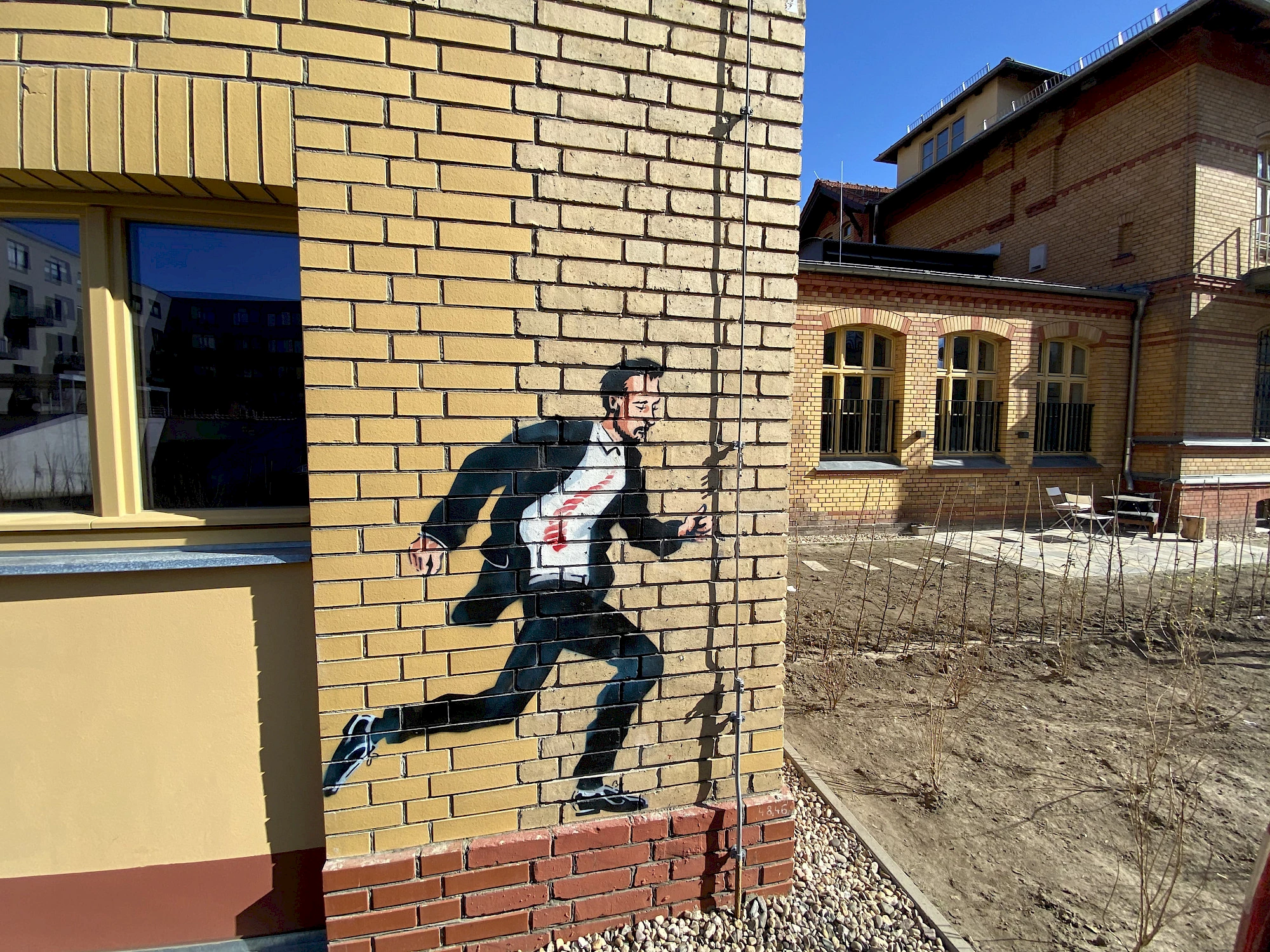Schablonengraffiti im Lindenhof&reg;