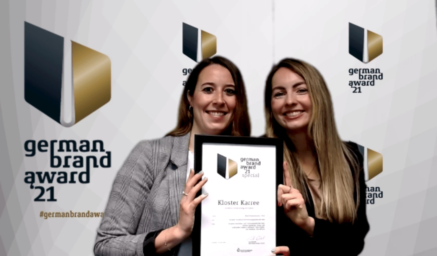 Kloster Karree&reg; gewinnt German Brand Award 2021!