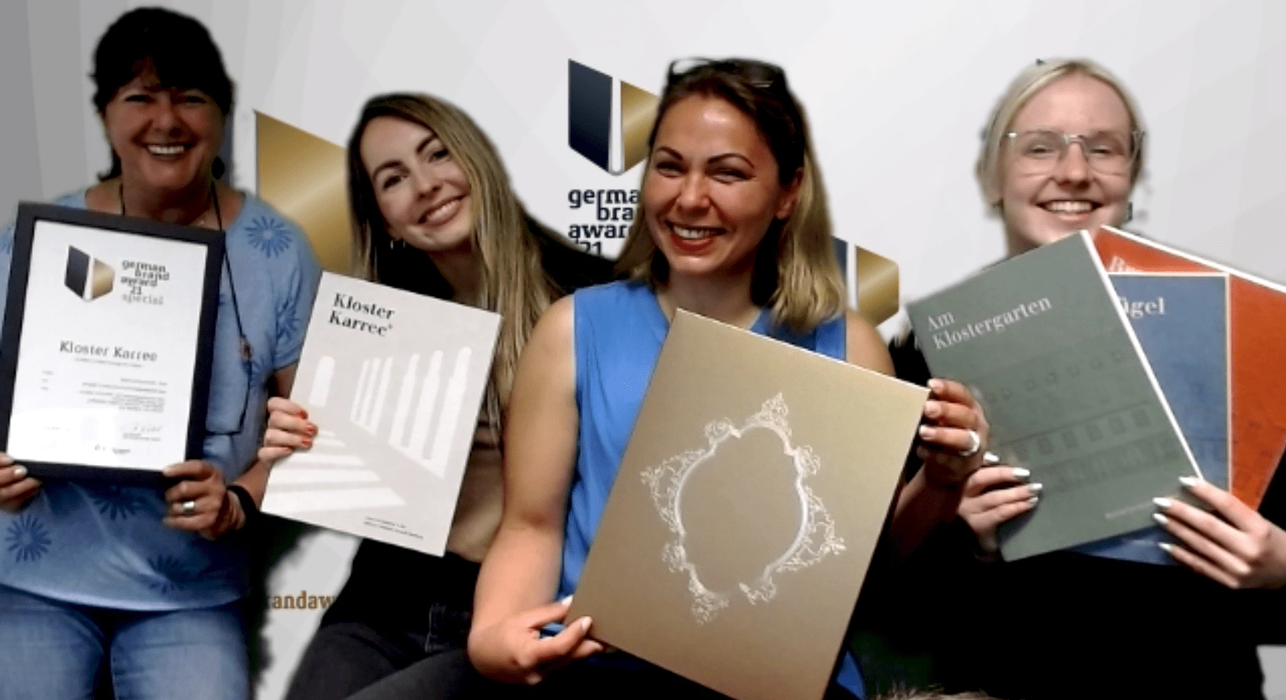 Kloster Karree&reg; gewinnt German Brand Award 2021!