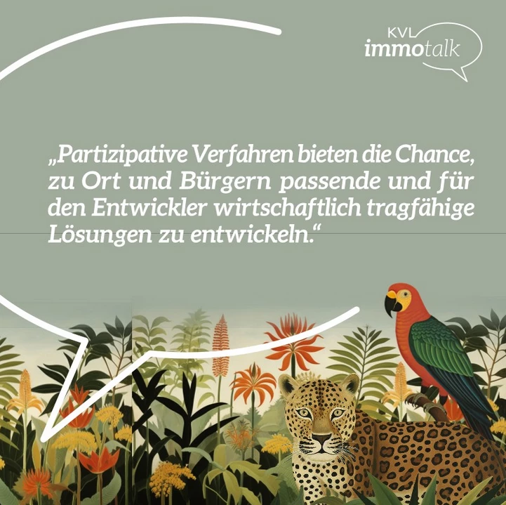Herzliche Einladung zum immotalk der KVL Group
