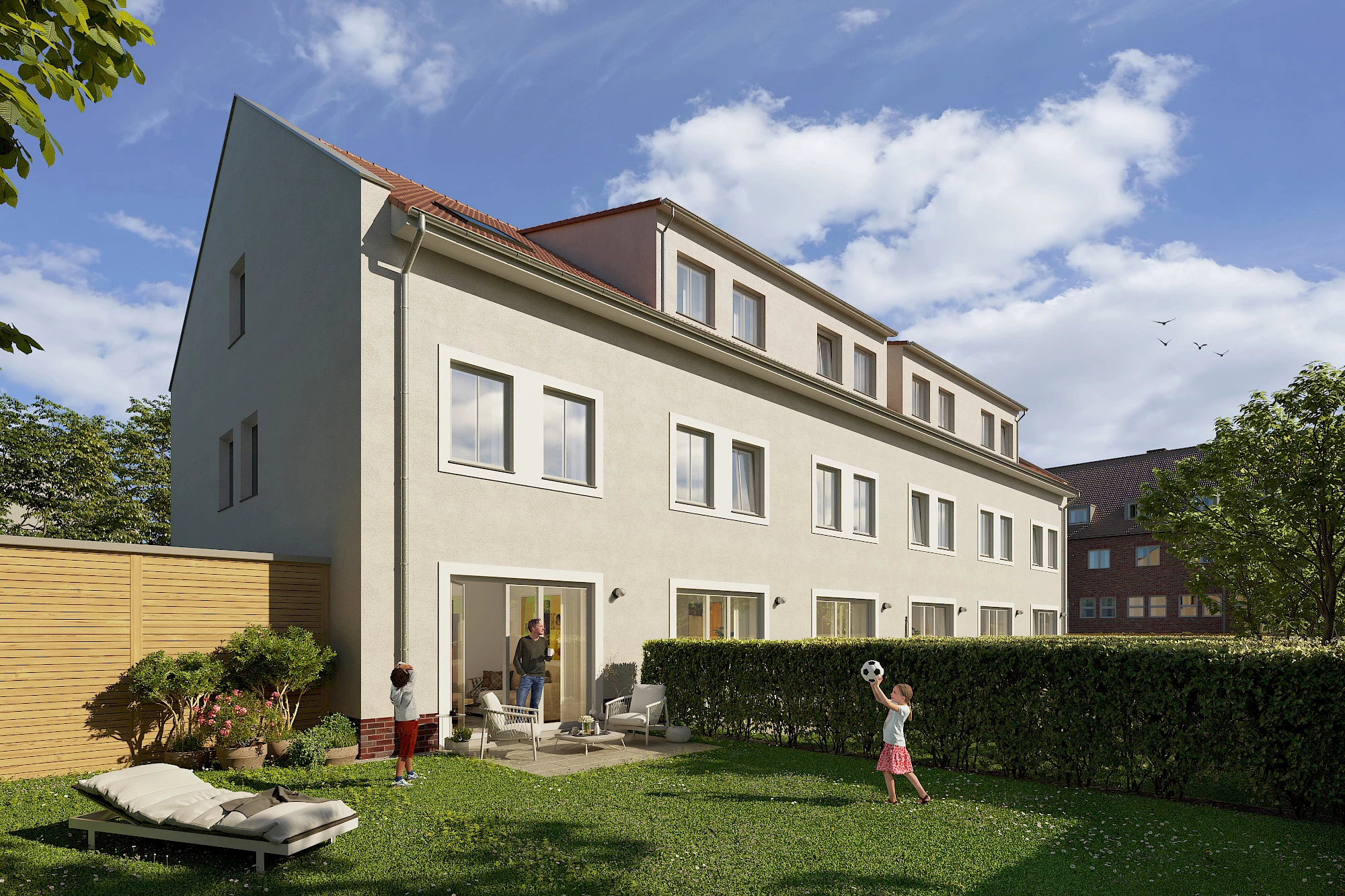 Wohnen im e-commuter im Posthof Gransee&reg;!