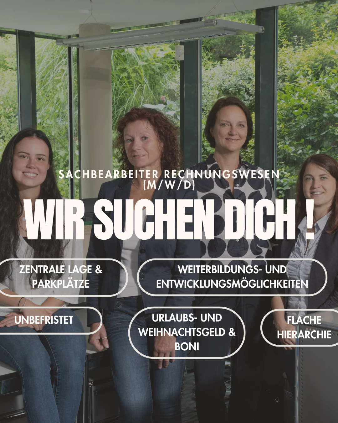 Wir suchen Dich &ndash; im Rechnungswesen!