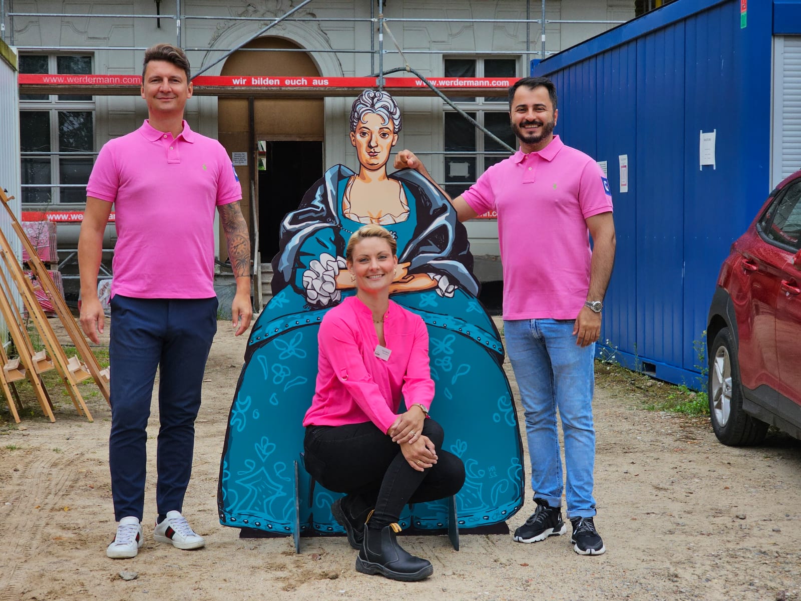 Wasserfest & Vermietungsstart am Schloss F&uuml;rstenberg