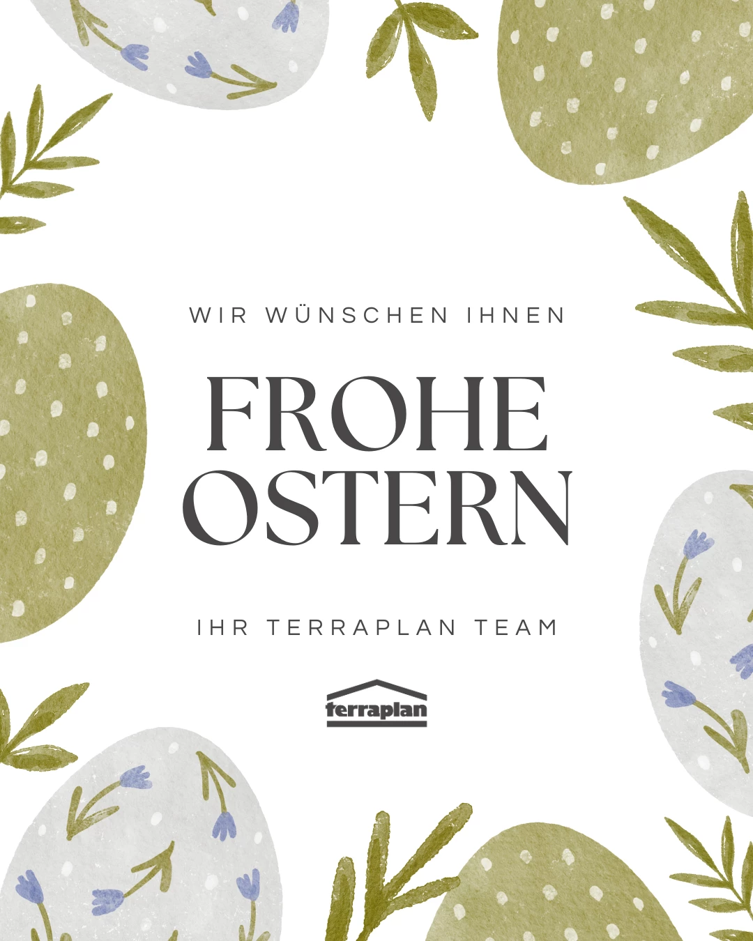 Wir w&uuml;nschen Ihnen frohe Ostern!