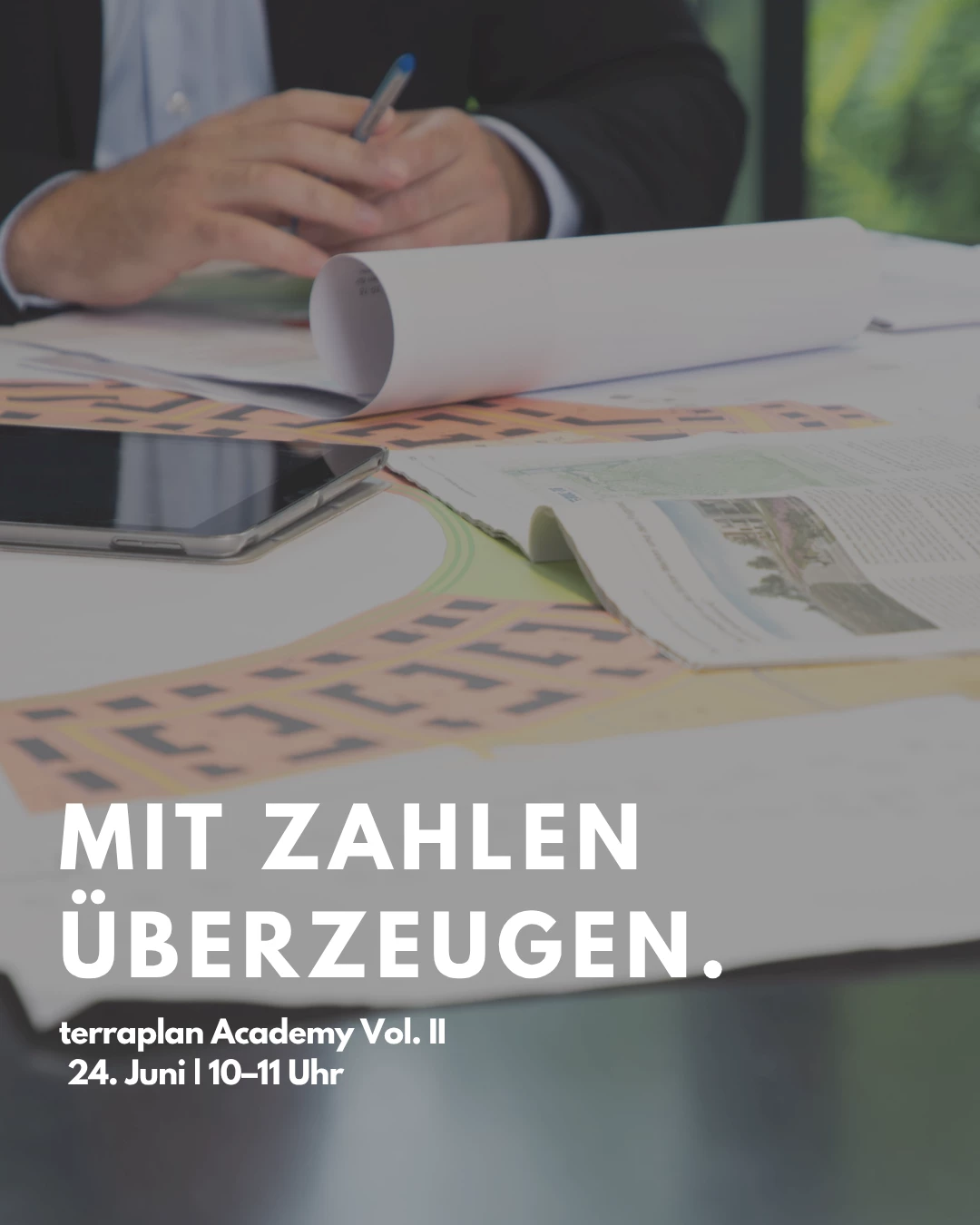 24. Juni 2026 terraplan Academy Vol. II &ndash; Praxis von Profis f&uuml;r Profis